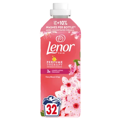 Lenor  Textilöblítő 32 Mosáshoz, Cherry Blossom & Sage termékhez kapcsolódó kép