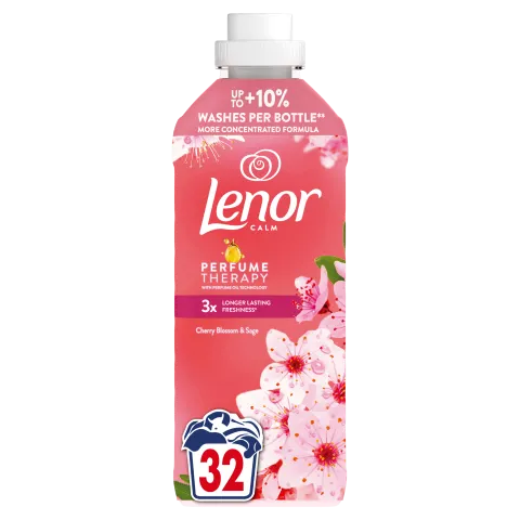 Lenor  Textilöblítő 32 Mosáshoz, Cherry Blossom & Sage termékhez kapcsolódó kép