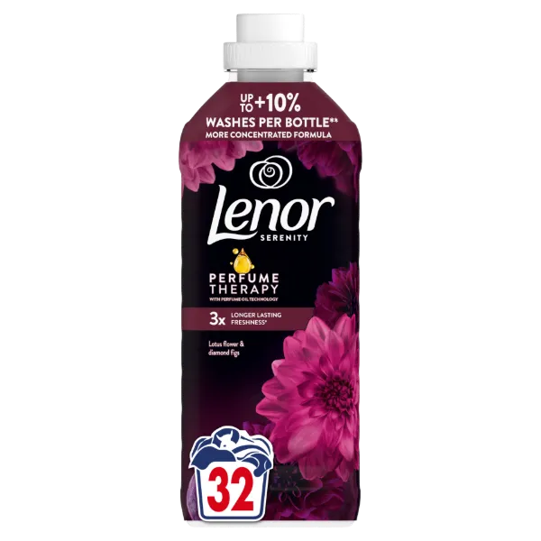 Lenor  Textilöblítő 32 Mosáshoz, Lotus Water & Diamond Figs termékhez kapcsolódó kép