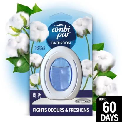 Ambi Pur Fürdőszobai Légfrissítő - Folyamatos Szagsemlegesítés És Szagmegelőzés Cotton Fresh 1 X termékhez kapcsolódó kép