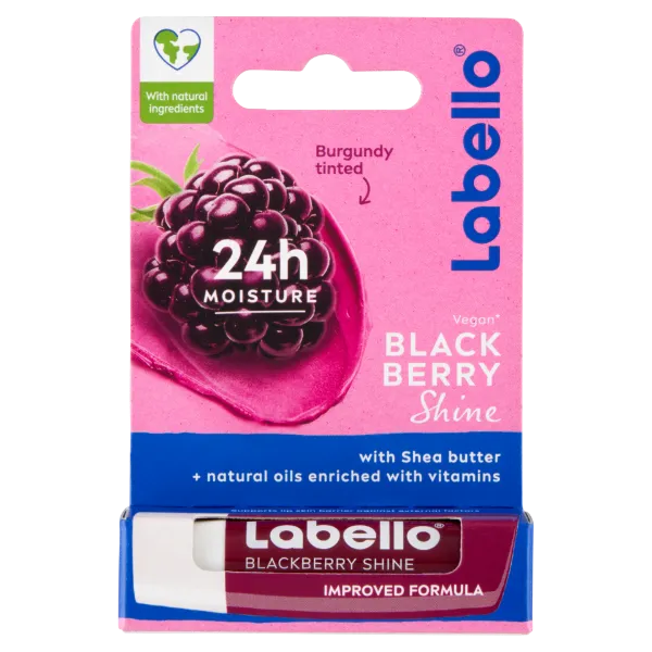 Labello Blackberry Shine ajakápoló 4,8 g termékhez kapcsolódó kép