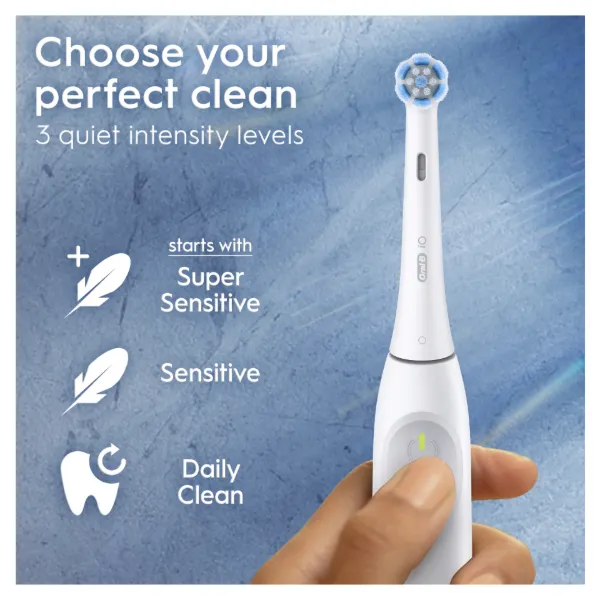 Oral-B iO 2 Elektromos Fogkefe, Simple White termékhez kapcsolódó kép