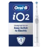 Oral-B iO 2 Elektromos Fogkefe, Simple White termékhez kapcsolódó kép