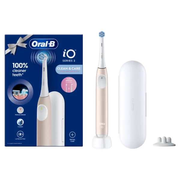 Oral-B iO 2 Elektromos Fogkefe, Calm Pink termékhez kapcsolódó kép