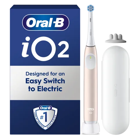 Oral-B iO 2 Elektromos Fogkefe, Calm Pink termékhez kapcsolódó kép