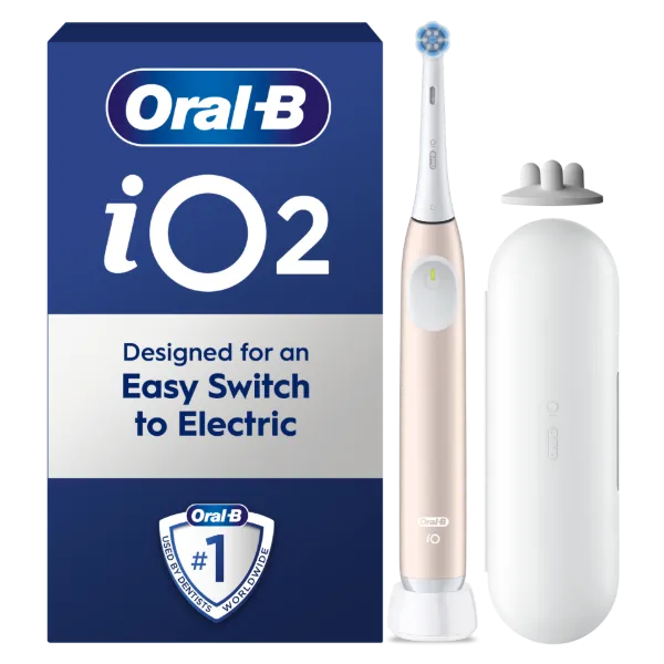 Oral-B iO 2 Elektromos Fogkefe, Calm Pink termékhez kapcsolódó kép