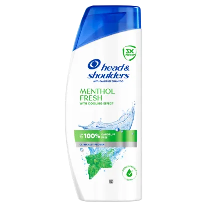 Head & Shoulders Menthol Fresh Korpásodás Elleni Sampon, 400ml termékhez kapcsolódó kép