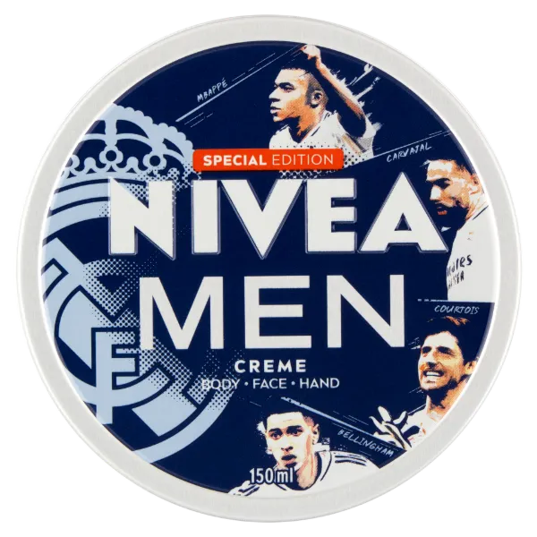 Nivea Men Creme krém arcra, testre, kézre 150 ml Real Madrid limitált kiadás termékhez kapcsolódó kép