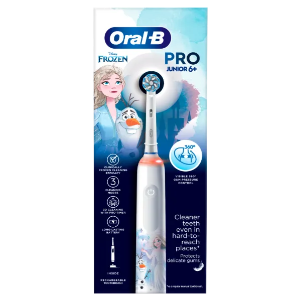 Oral-B Pro Junior Jégvarázs Elektromos Fogkefe, 6 Éves Kortól termékhez kapcsolódó kép