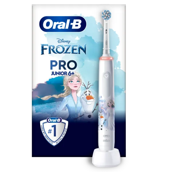 Oral-B Pro Junior Jégvarázs Elektromos Fogkefe, 6 Éves Kortól termékhez kapcsolódó kép