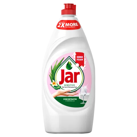 Jar Sensitive Aloe Vera & Pink Jasmine Folyékony Kézkímélő Mosogatószer,  900 ML termékhez kapcsolódó kép