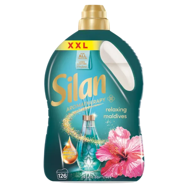 Silan Aromatherapy Relaxing Maldives textilöblítő koncentrátum 126 mosás 2772 ml termékhez kapcsolódó kép