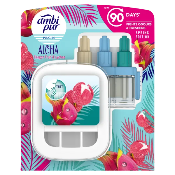Ambi Pur 3Volution Aloha elektromos légfrissítő kezdőcsomag, 20ml termékhez kapcsolódó kép