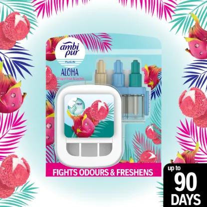 Ambi Pur 3Volution Aloha elektromos légfrissítő kezdőcsomag, 20ml termékhez kapcsolódó kép