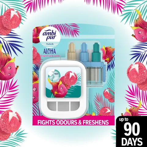 Ambi Pur 3Volution Aloha elektromos légfrissítő kezdőcsomag, 20ml termékhez kapcsolódó kép