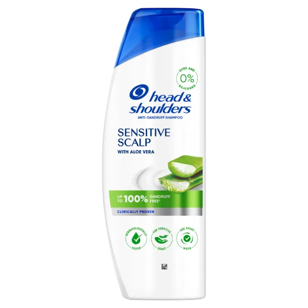 Head & Shoulders Sensitive Scalp Korpásodás Elleni Sampon, 400 ml Aloe Verával termékhez kapcsolódó kép