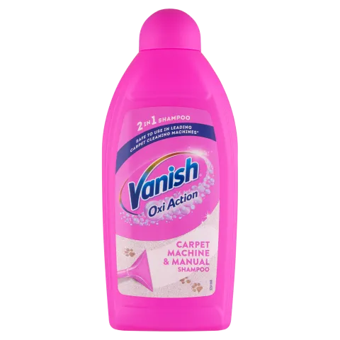 Vanish Oxi Action gépi szőnyeg- és kárpittisztító sampon 500 ml termékhez kapcsolódó kép