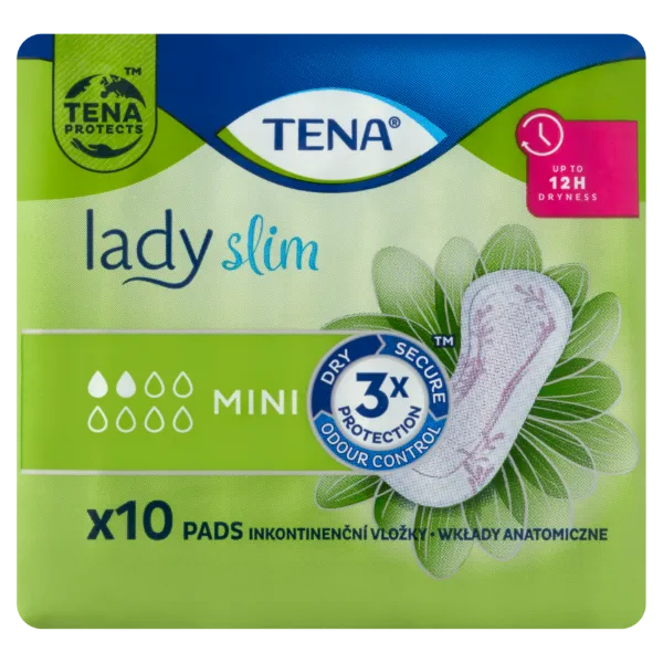 Tena Lady Slim Mini inkontinencia betét 10 db termékhez kapcsolódó kép