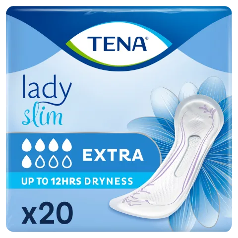Tena Lady Slim Extra puha inkontinenciabetét rendszeres vizeletvesztésre 20 db termékhez kapcsolódó kép