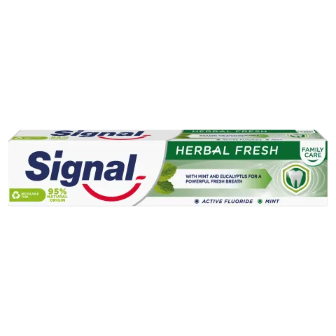 Signal Family Care Herbal Fresh fogkrém 75 ml termékhez kapcsolódó kép