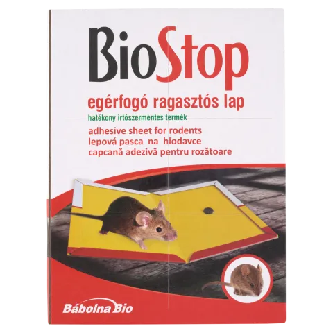 BioStop egérfogó ragasztós lap termékhez kapcsolódó kép