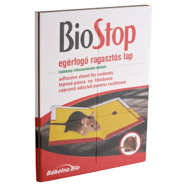 BioStop egérfogó ragasztós lap termékhez kapcsolódó kép