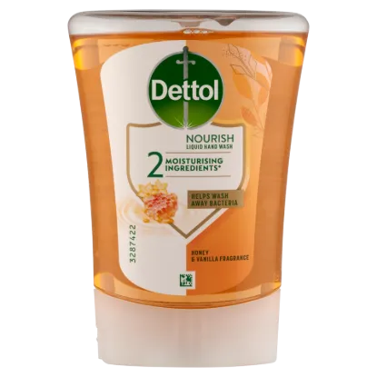 Dettol Mézes érintés nélküli kézmosó készülék utántöltő 250 ml termékhez kapcsolódó kép