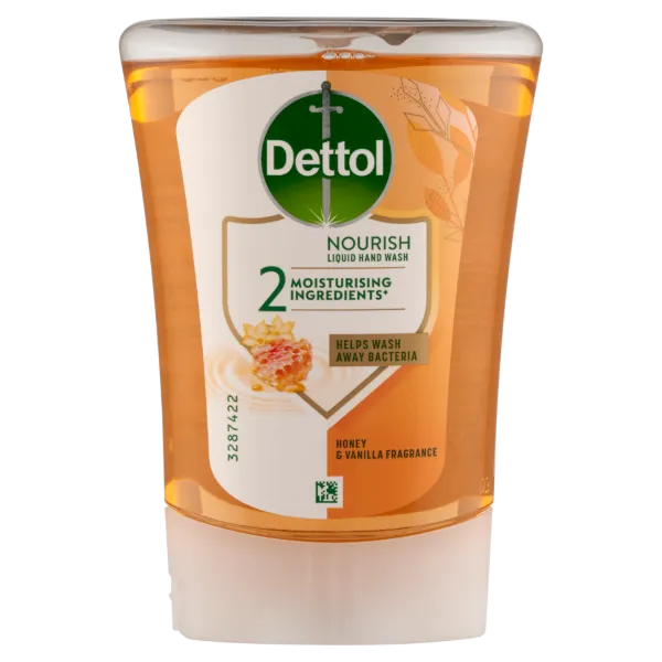 Dettol Mézes érintés nélküli kézmosó készülék utántöltő 250 ml termékhez kapcsolódó kép