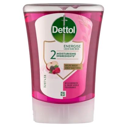 Dettol Erdei Gyümölcsös érintés nélküli kézmosó készülék utántöltő 250 ml termékhez kapcsolódó kép