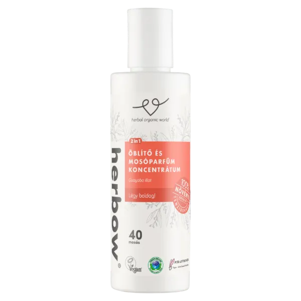 Herbow 2in1 guayaba illat mosóparfüm öblítő koncentrátum 40 mosás 200 ml termékhez kapcsolódó kép