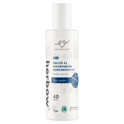 Herbow 2in1 Fehér Szerelem mosóparfüm öblítő koncentrátum 40 mosás 200 ml termékhez kapcsolódó kép