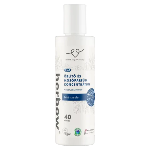 Herbow 2in1 Fehér Szerelem mosóparfüm öblítő koncentrátum 40 mosás 200 ml termékhez kapcsolódó kép