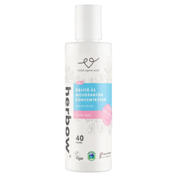 Herbow 2in1 Tündér Baba mosóparfüm öblítő koncentrátum 40 mosás 200 ml termékhez kapcsolódó kép