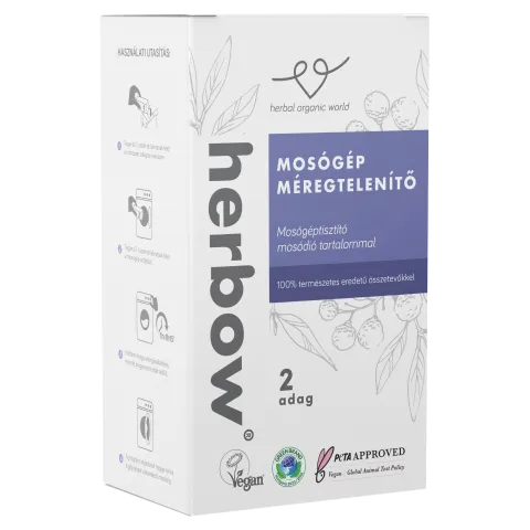 Herbow mosógép méregtelenítő 2 x 100 g termékhez kapcsolódó kép