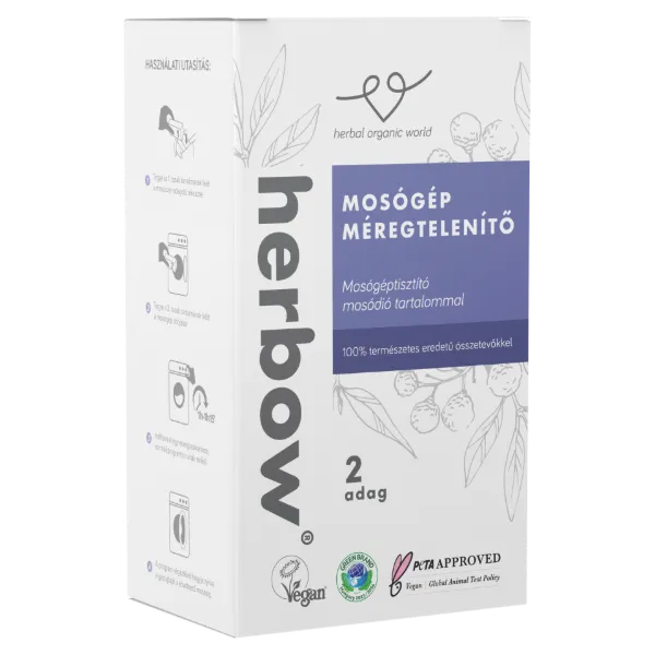 Herbow mosógép méregtelenítő 2 x 100 g termékhez kapcsolódó kép