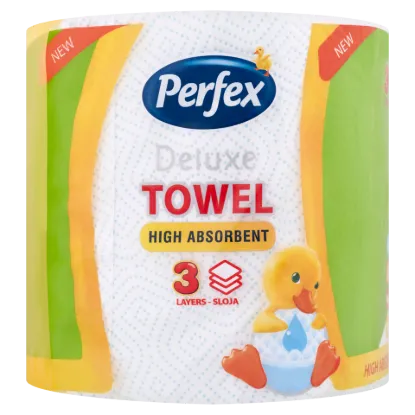 Perfex Deluxe konyhai kéztörlő 3 rétegű 1 tekercs termékhez kapcsolódó kép