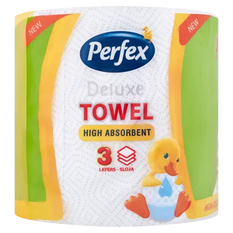 Perfex Deluxe konyhai kéztörlő 3 rétegű 1 tekercs termékhez kapcsolódó kép