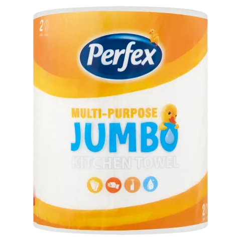 Perfex Jumbo konyhai kéztörlő 2 rétegű 1 tekercs termékhez kapcsolódó kép