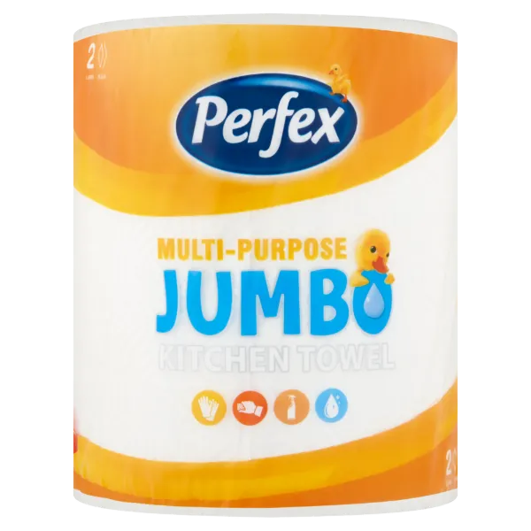 Perfex Jumbo konyhai kéztörlő 2 rétegű 1 tekercs termékhez kapcsolódó kép