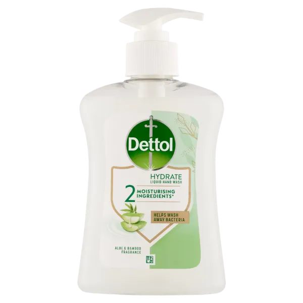 Dettol pumpás folyékony szappan aloe vera és bambusz illattal 250 ml termékhez kapcsolódó kép