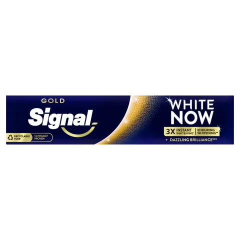 Signal White Now Gold fogkrém 75 ml termékhez kapcsolódó kép