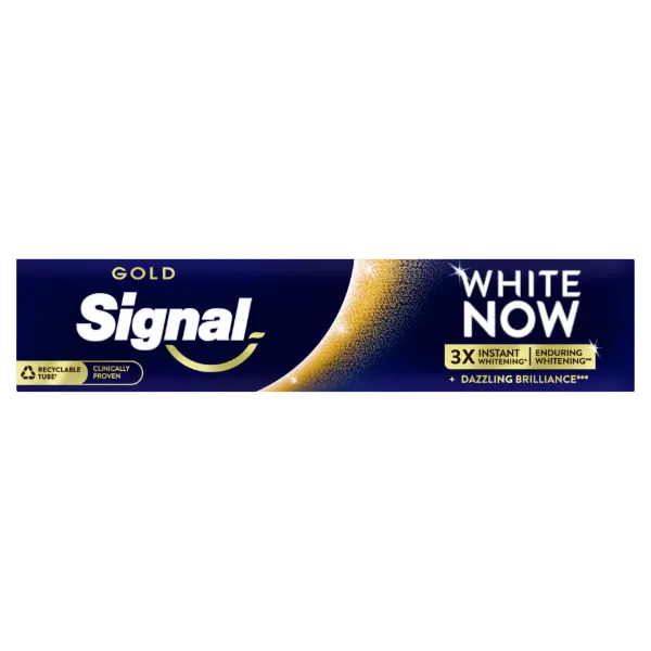 Signal White Now Gold fogkrém 75 ml termékhez kapcsolódó kép