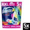 Domestos Power 5 Magic Unicorn WC-frissítő blokk 5 x 50 g termékhez kapcsolódó kép