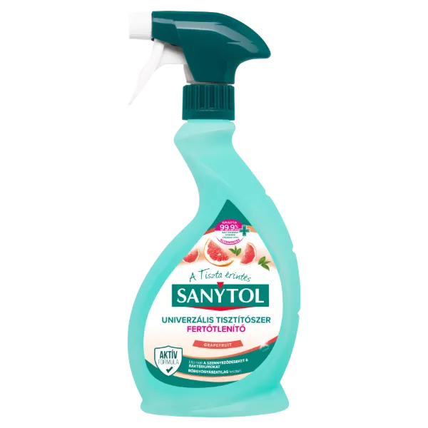 Sanytol fertőtlenítő univerzális tisztítószer grapefruit illattal 500 ml termékhez kapcsolódó kép