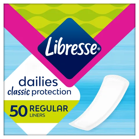 Libresse Dailies Classic Protection Regular tisztasági betét 50 db termékhez kapcsolódó kép
