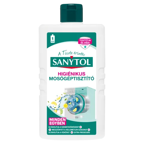 Sanytol higiénikus mosógéptisztító 250 ml termékhez kapcsolódó kép