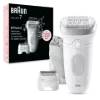 Braun Silk·épil 7, Epilátor az Egyszerű Szőrtelenítéshez, 7-041, Fehér/ezüst termékhez kapcsolódó kép