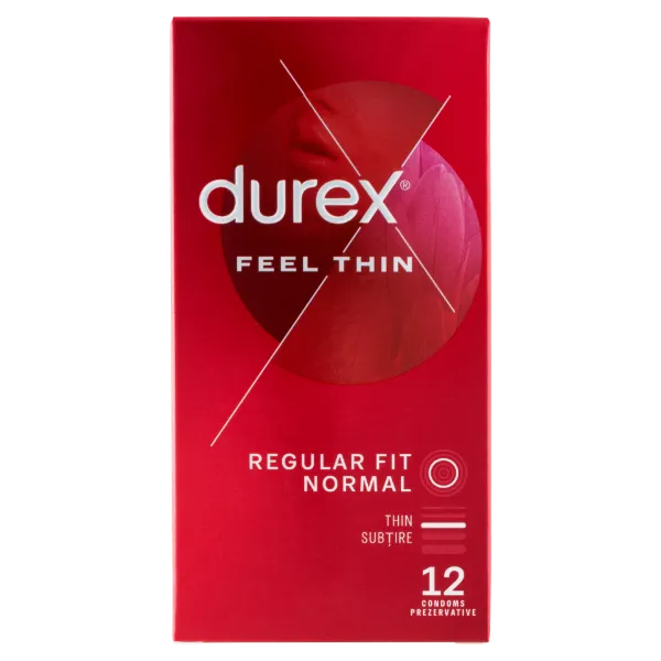 Durex Feel Thin óvszer 12 db termékhez kapcsolódó kép