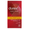 Durex Feel Thin óvszer 2 x 12 db  termékhez kapcsolódó kép