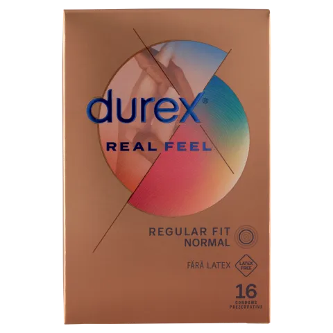 Durex Real Feel óvszer 16 db termékhez kapcsolódó kép